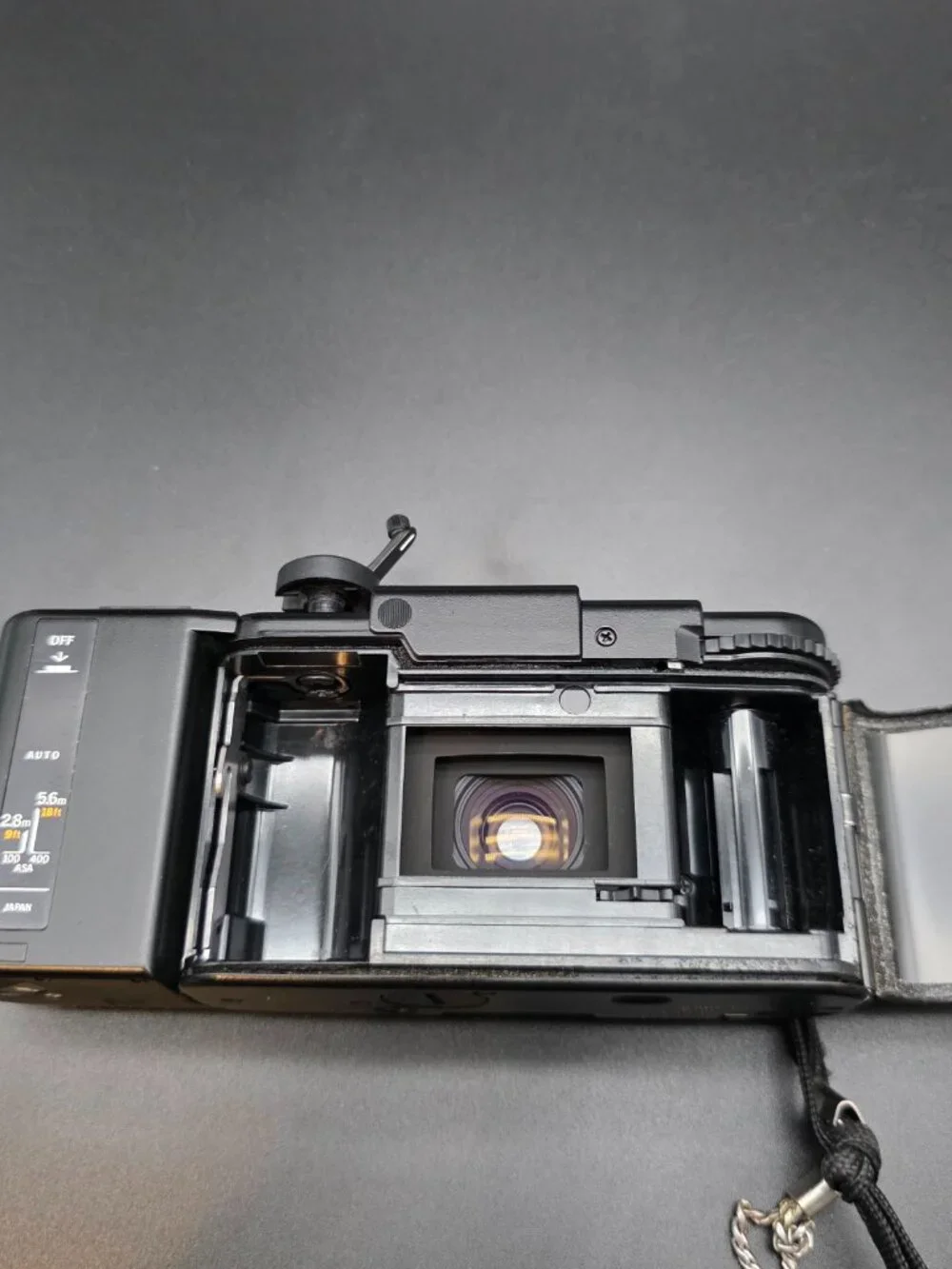 Olympus XA Black Rangefinder Film Camera w/ A11 From JAPAN case manual